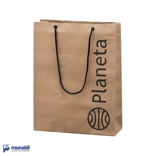 sacolas de papel kraft com logomarca para marcas