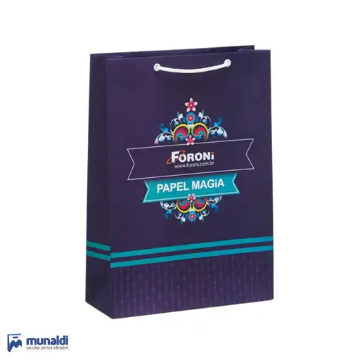 Sacolas de papel offset com logomarca Indaiatuba